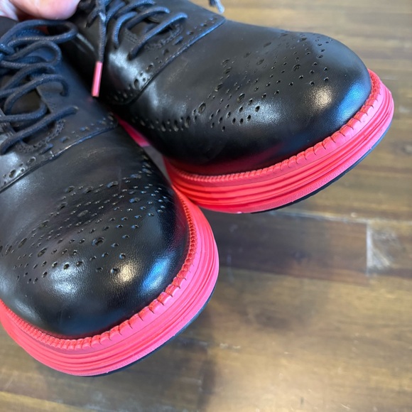 Cole Haan x Staple Pigeon Original Grand Wingtip Oxford Black Pink Mens 11 1/2 main image 9